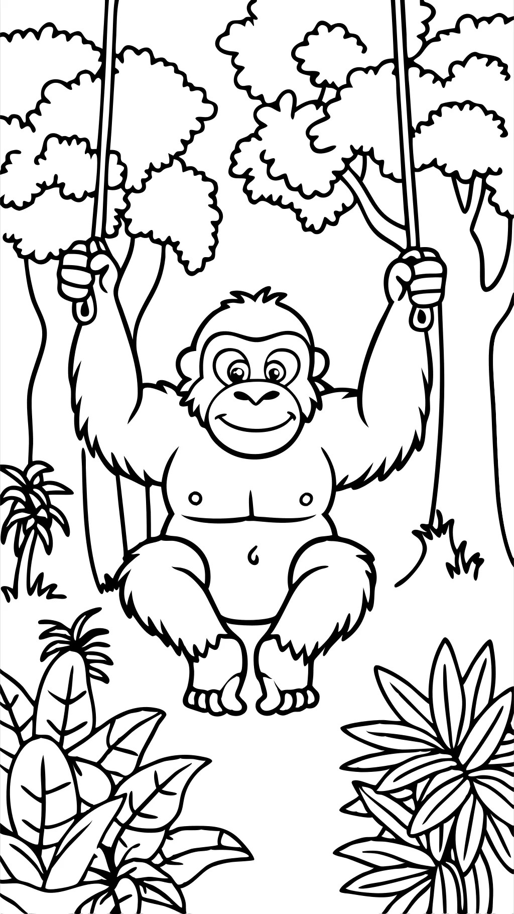 gorilla tag coloring pages